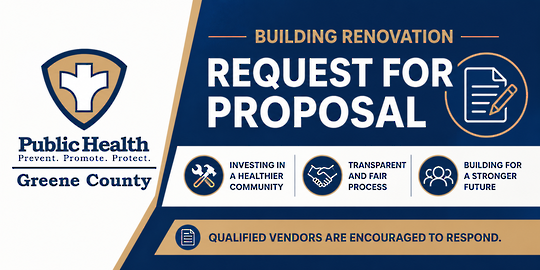 Greene County Public Health RFQ Graphic